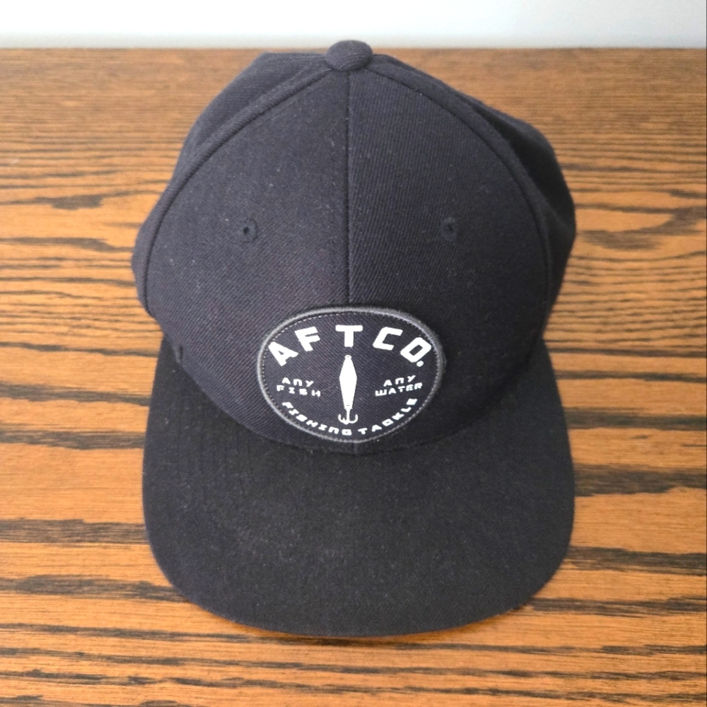 AFTCO Black Fishing Cap